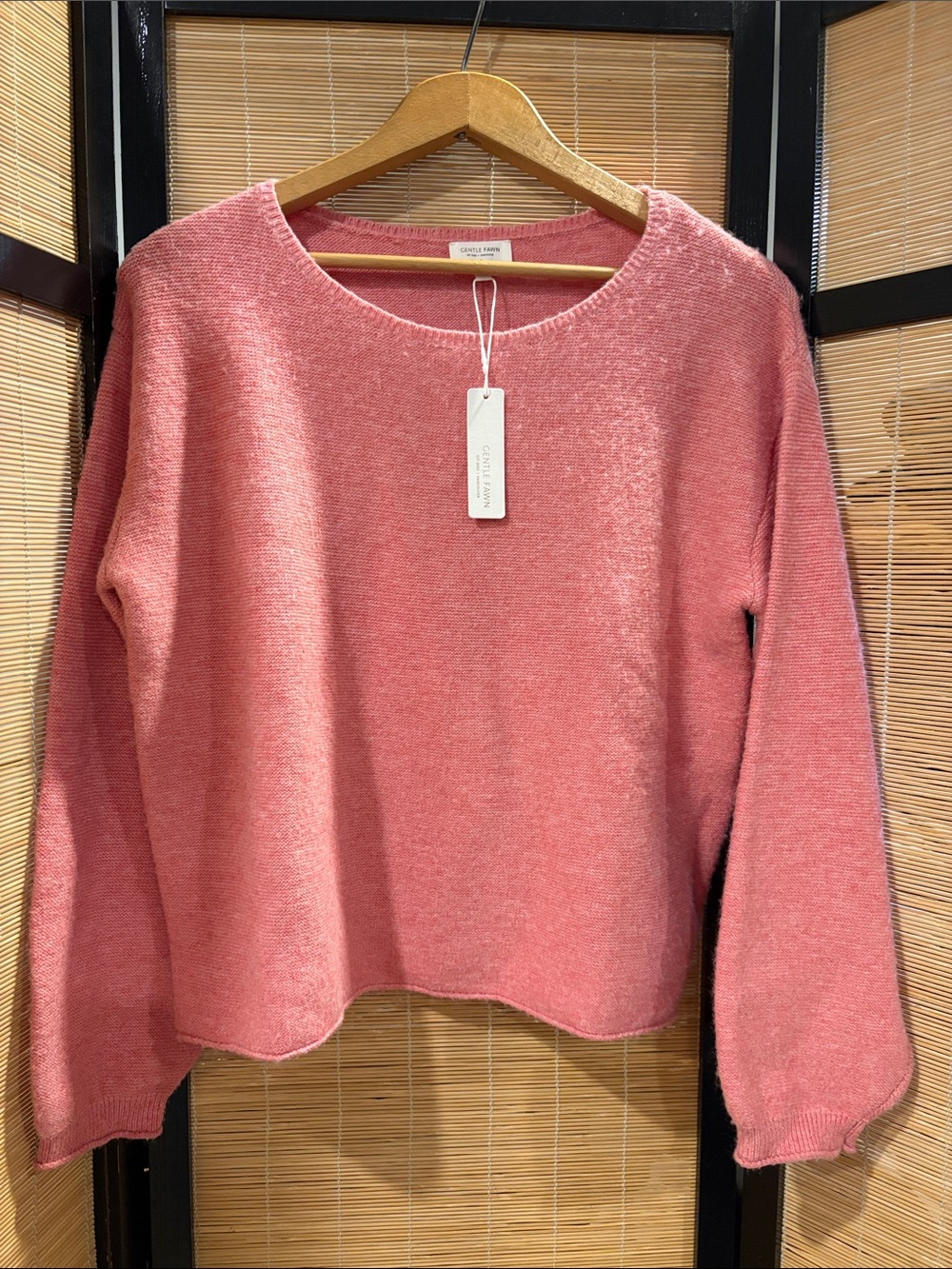 Gentle Fawn Pink Crewneck Sweater